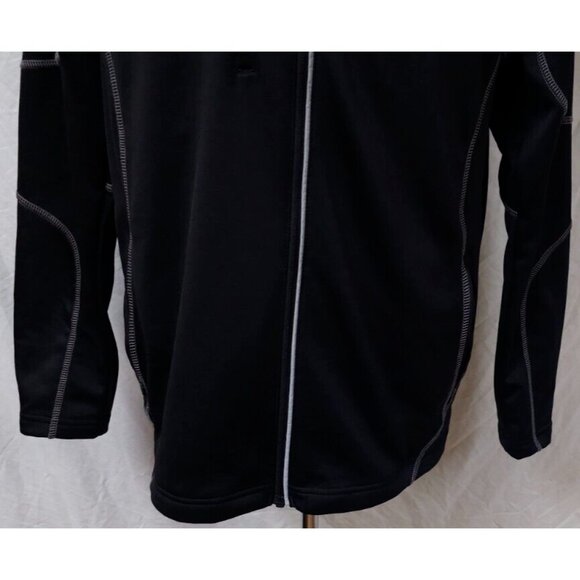 New North End Mens Medium Black Gravity Performance Full Zip Fleece Jacket - Picture 4 of 16